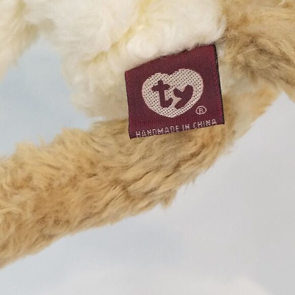 1993 TY Beanie Babies Scruffy The Puppy Dog Retired Vintage Attic Treasures Tags - Picture 9 of 9